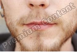 Mouth Man White Average Bearded